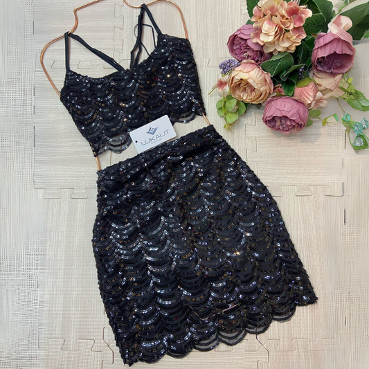 Set Crop Top y Falda