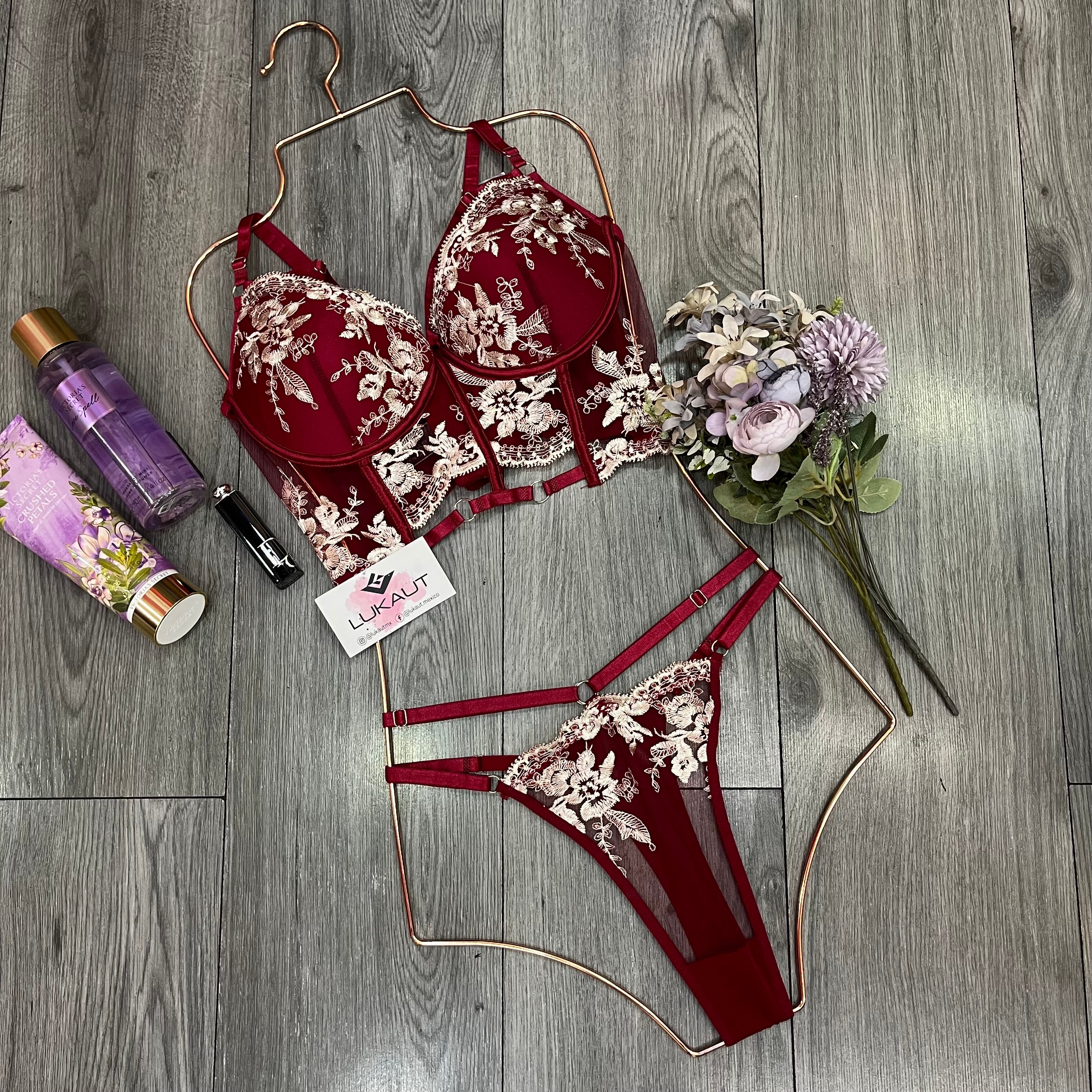 Tangas Coordinados Ropa Interior Coordinado Lencero Tanga Encaje