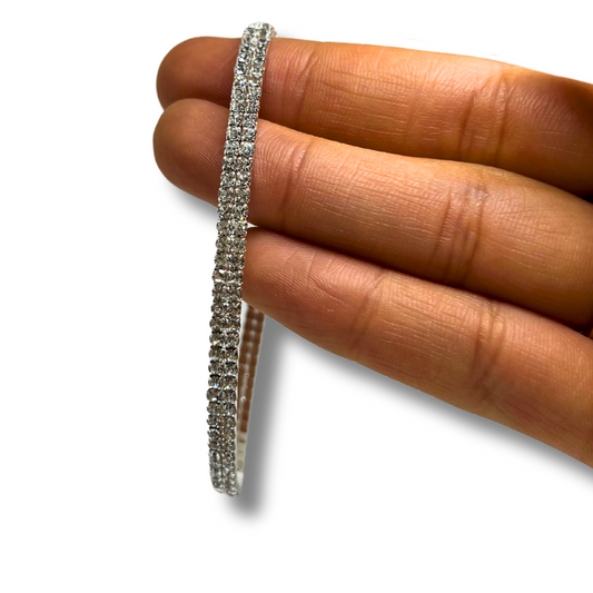 Pulsera Dos Hilos Fantasía Elastica