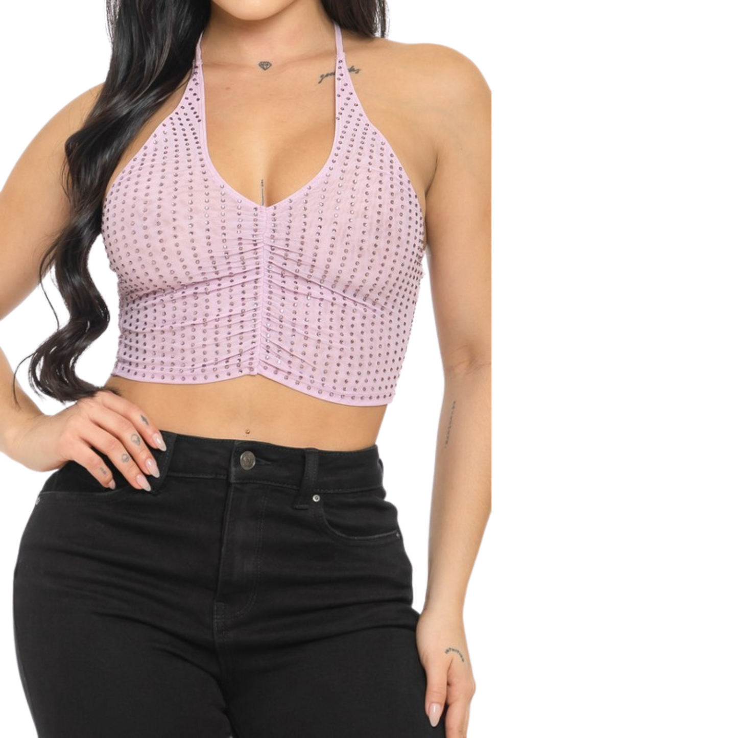 Top Halter Brillos