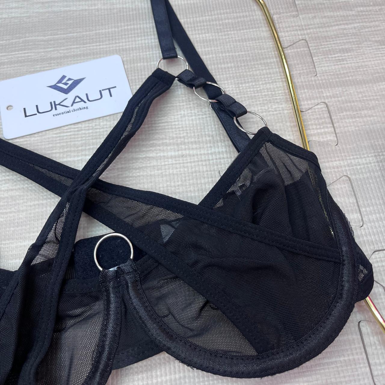 Coordinado Lencero Mesh Con Liguero