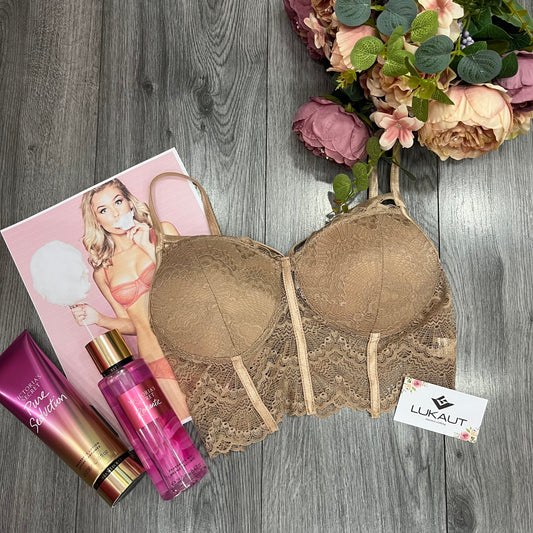 Bustier Lencero Encaje