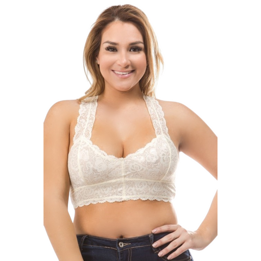 Bralette Encaje Talla Plus