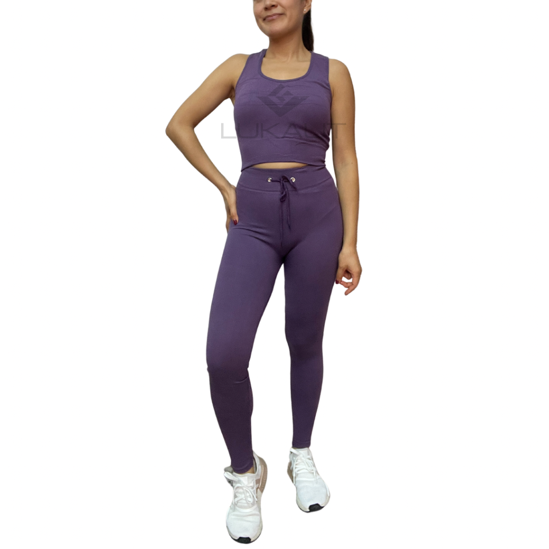 Conjunto Deportivo Sencillo Top y Lycra