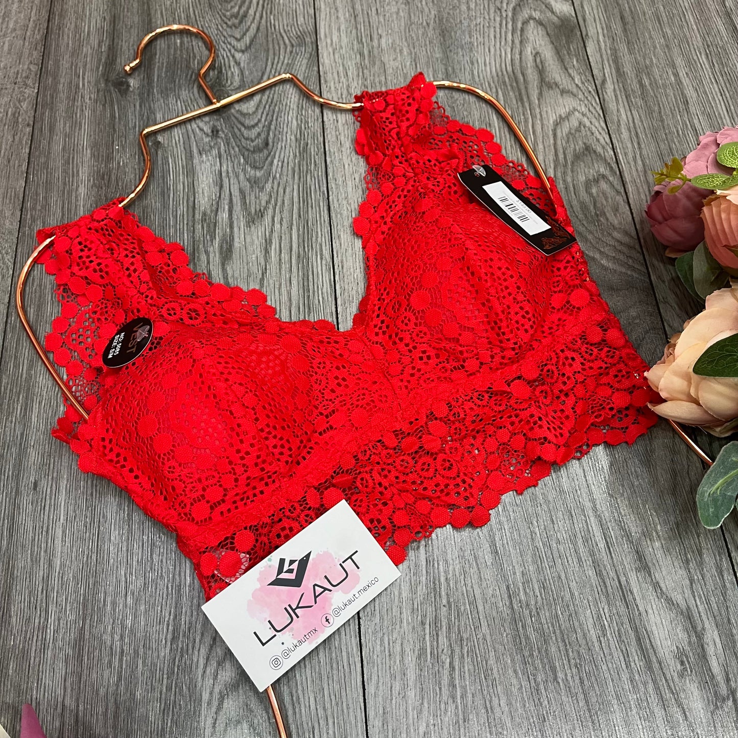 Coordinado Bralette y Panti Encaje