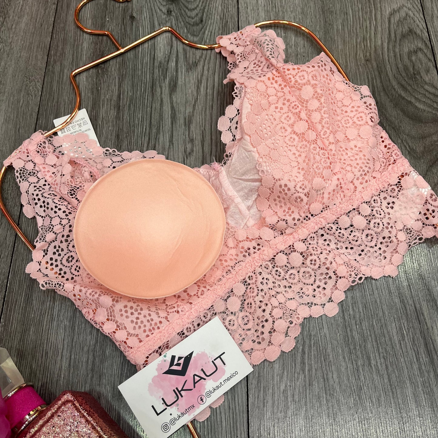 Coordinado Bralette y Panti Encaje