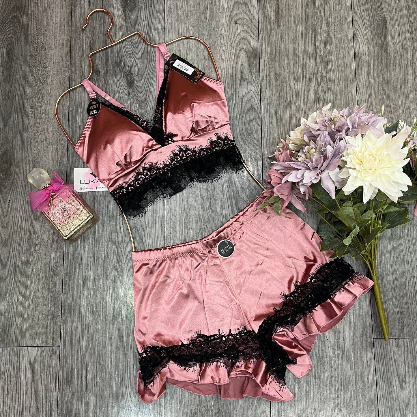 Set Pijama Short y Bralette