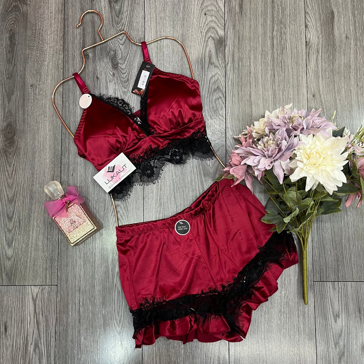 Set Pijama Short y Bralette