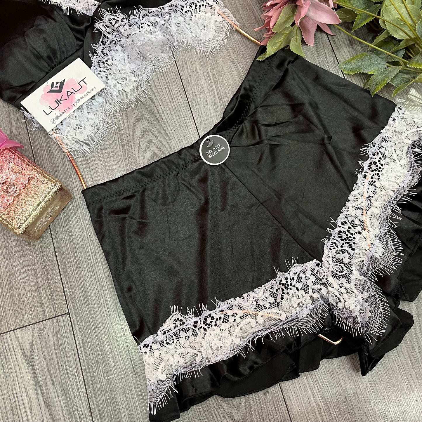 Set Pijama Short y Bralette