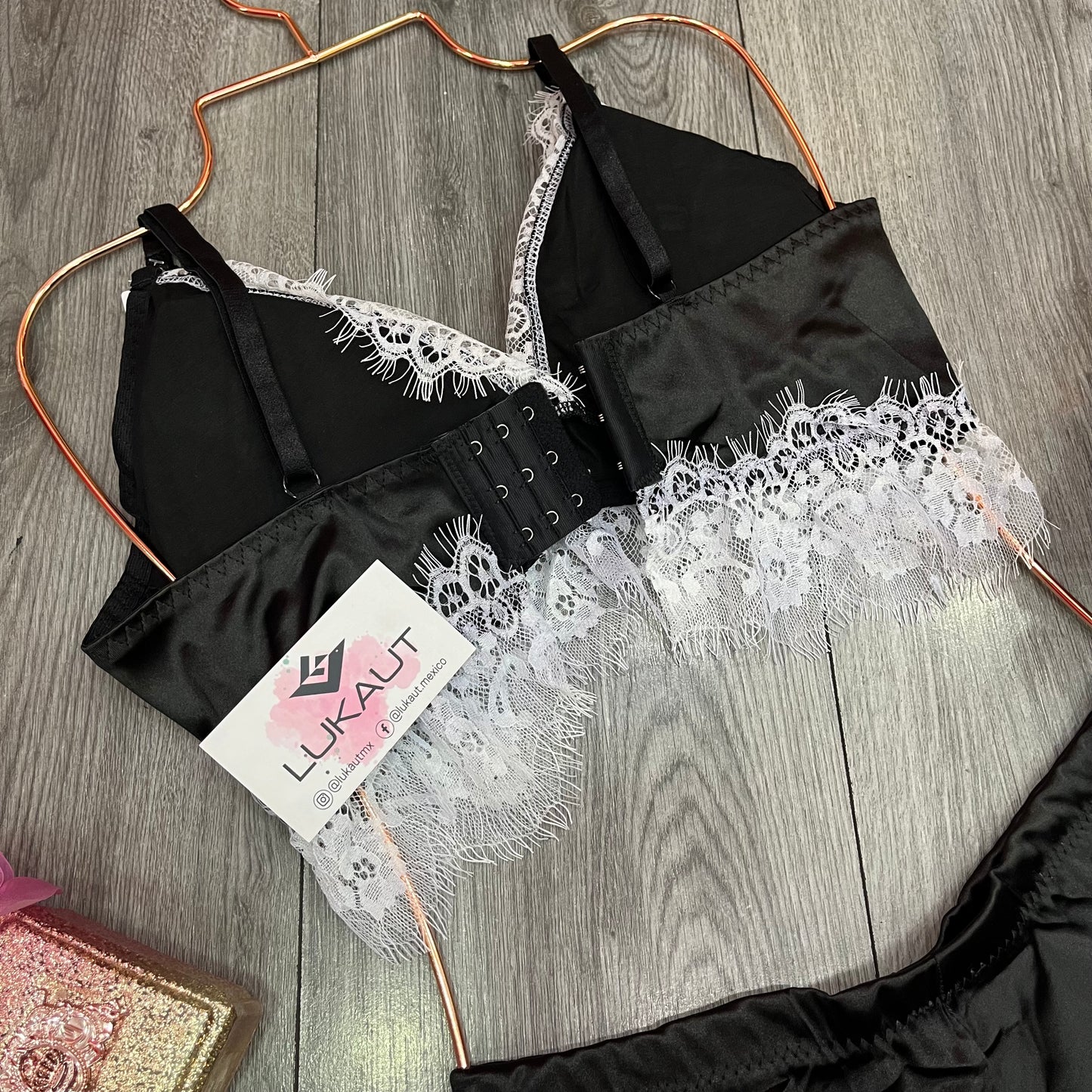 Set Pijama Short y Bralette