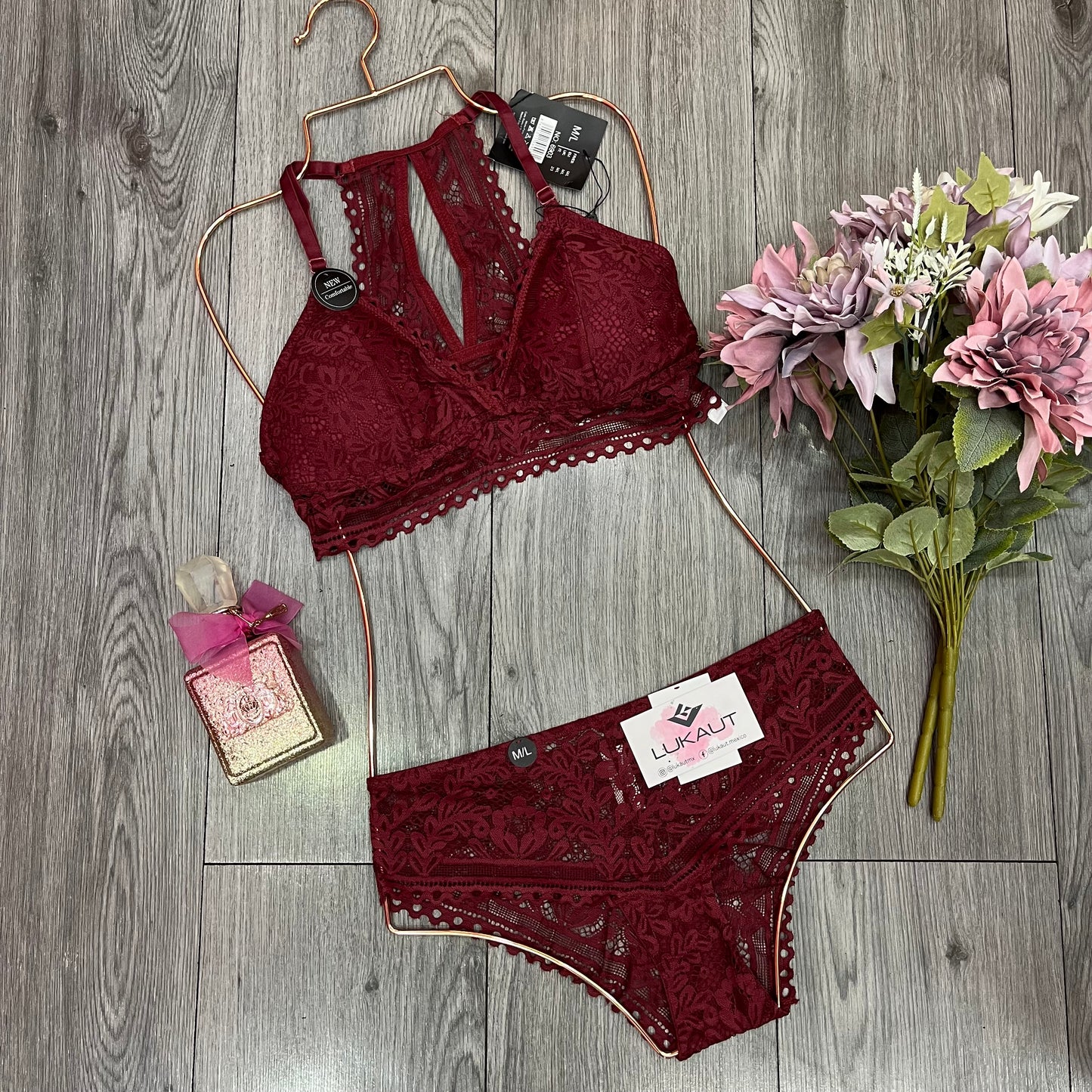 Coordinado Heat Bralette y Panti