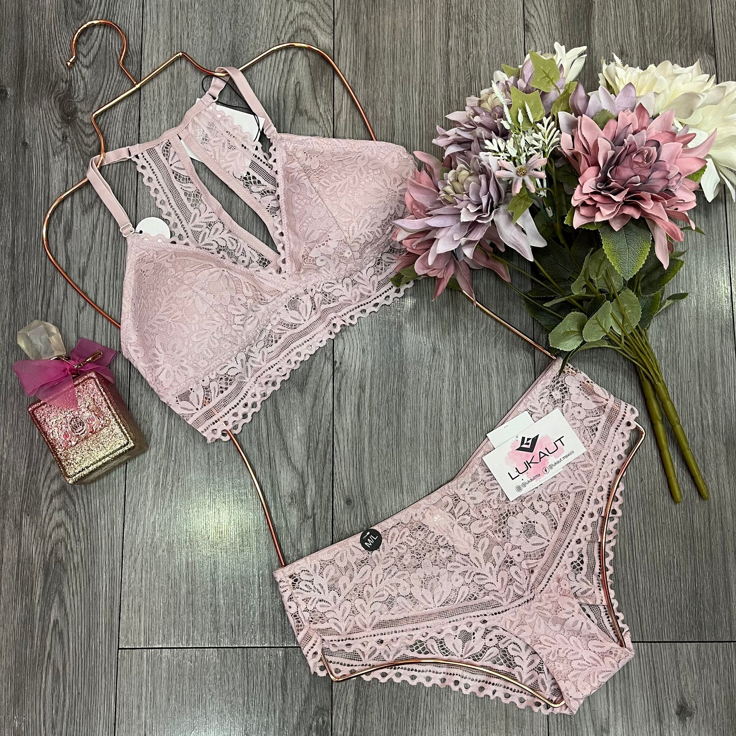 Coordinado Heat Bralette y Panti