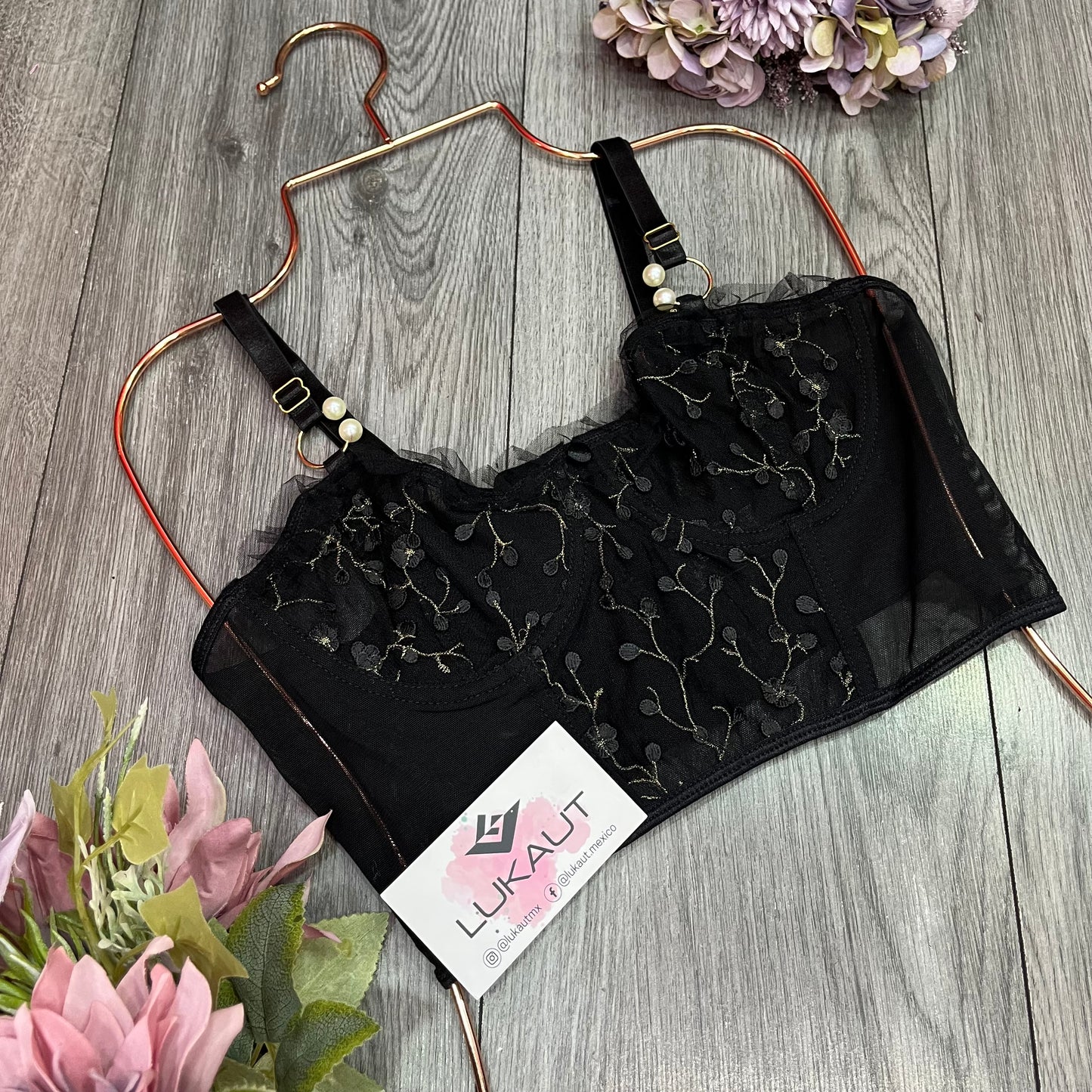 Coordinado Lencero Bustier Tanga