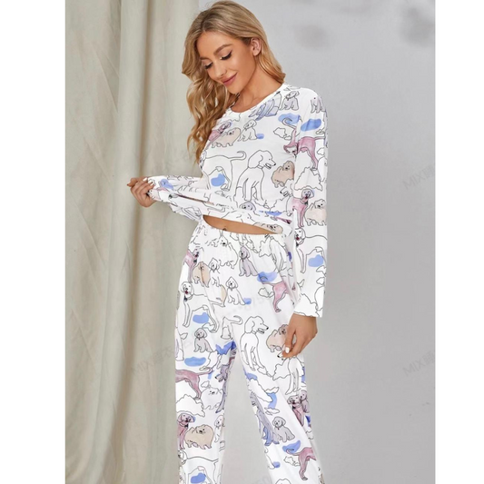 Pijama Estampada Sencilla