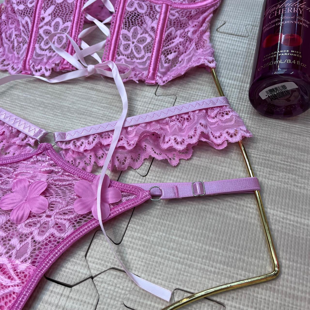 Coordinado Lencero Bustier Encaje