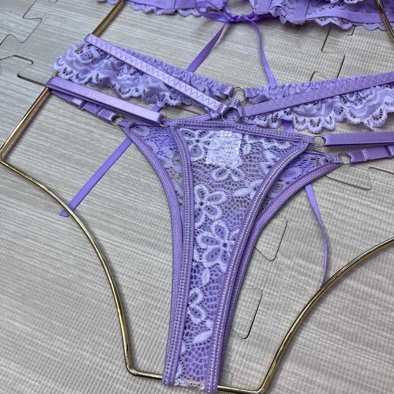 Coordinado Lencero Bustier Encaje