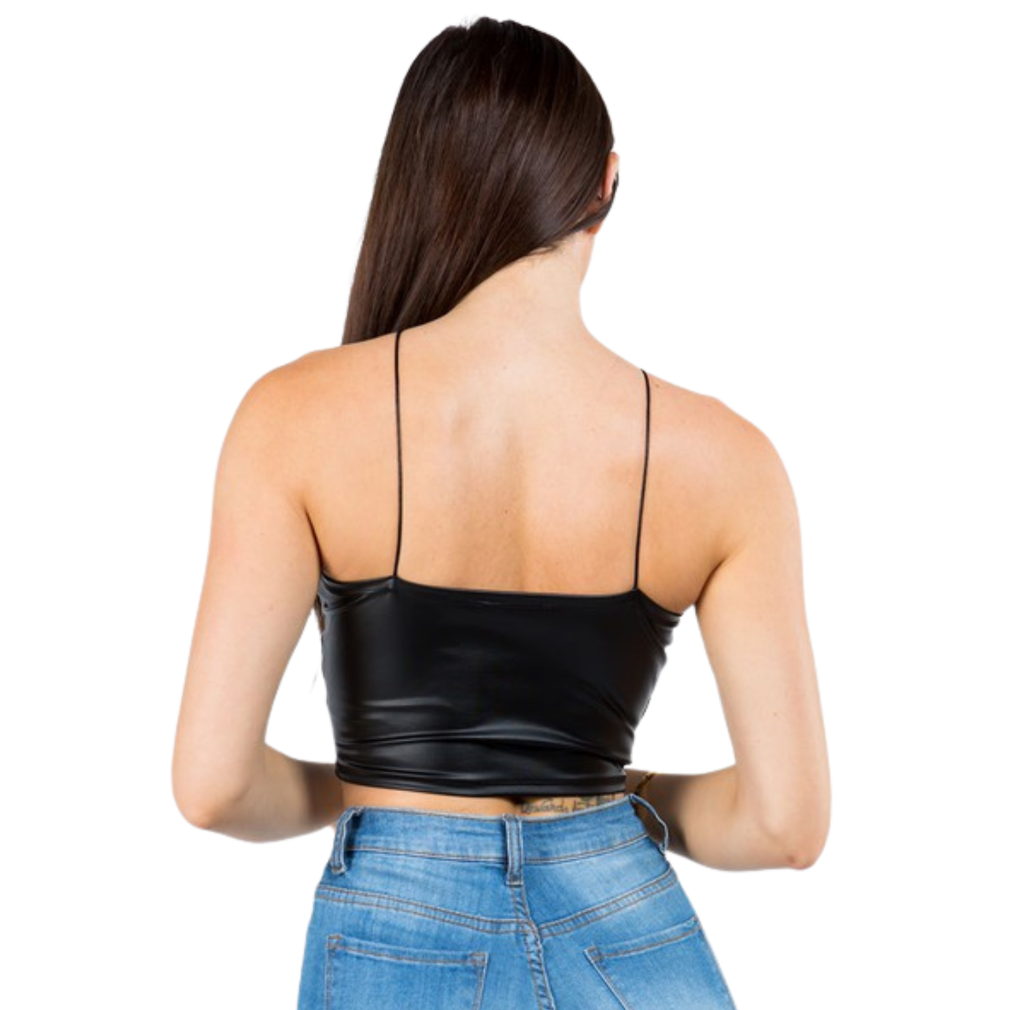 Top Vinipiel Asimetrico Plata