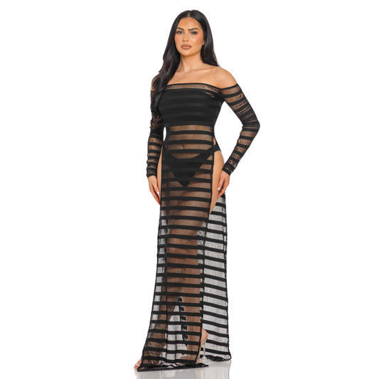 Vestido Mesh Coverup