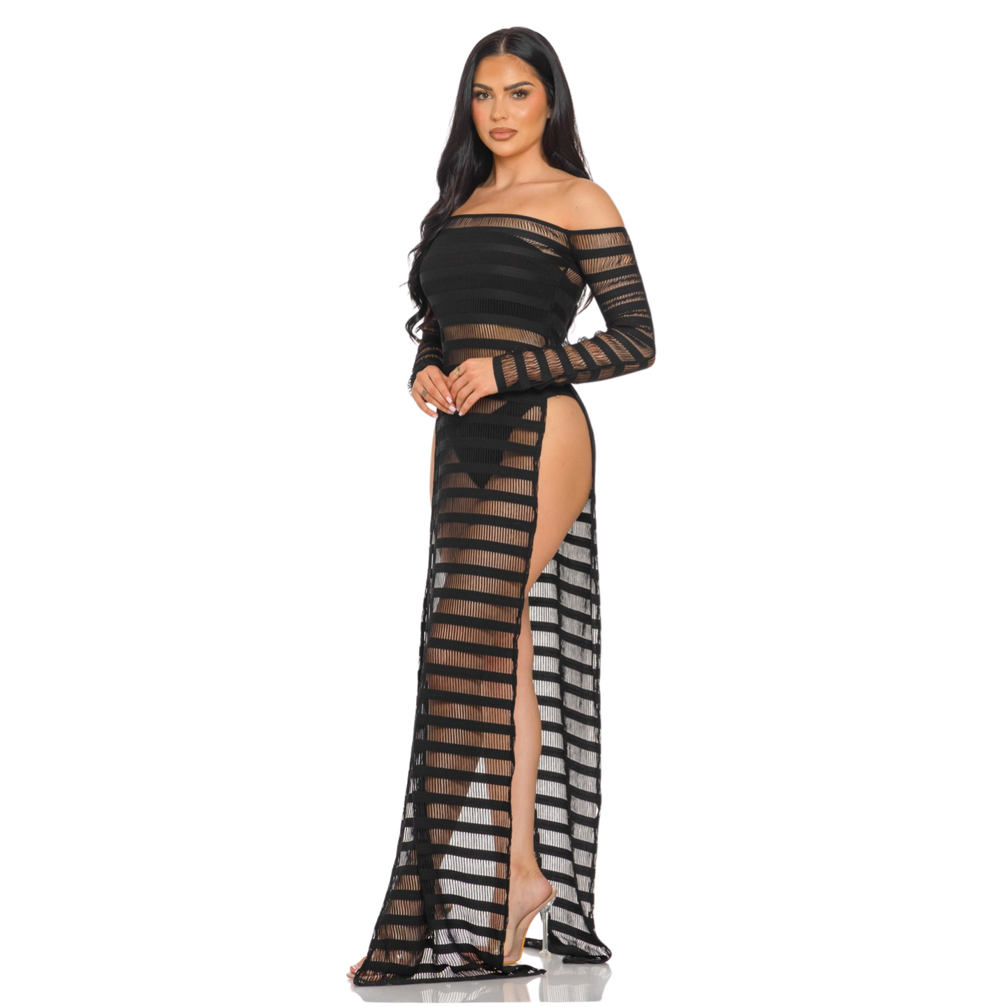 Vestido Mesh Coverup