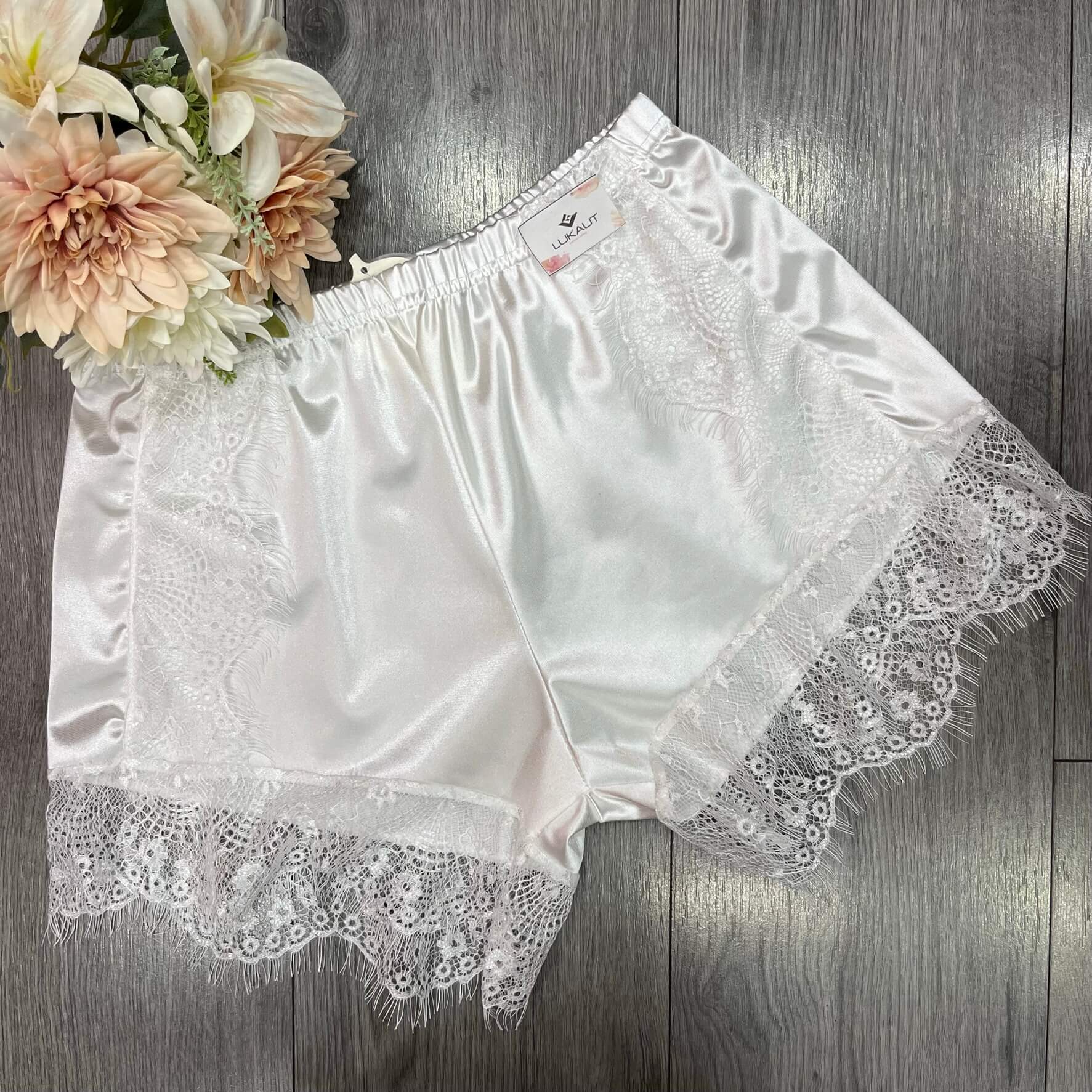 Ropa Interior Short Con Encaje Para Mujer Calzones De Mujer