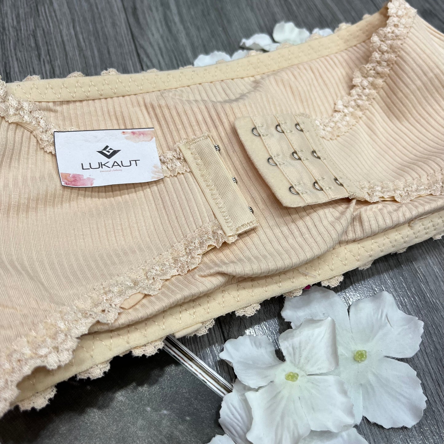 Top Algodón Strapless - Lukaut