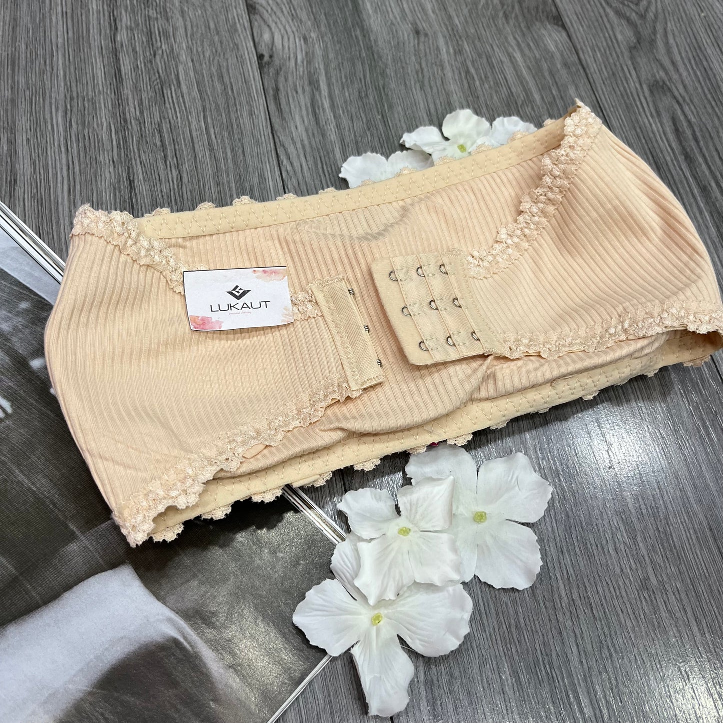 Top Algodón Strapless - Lukaut