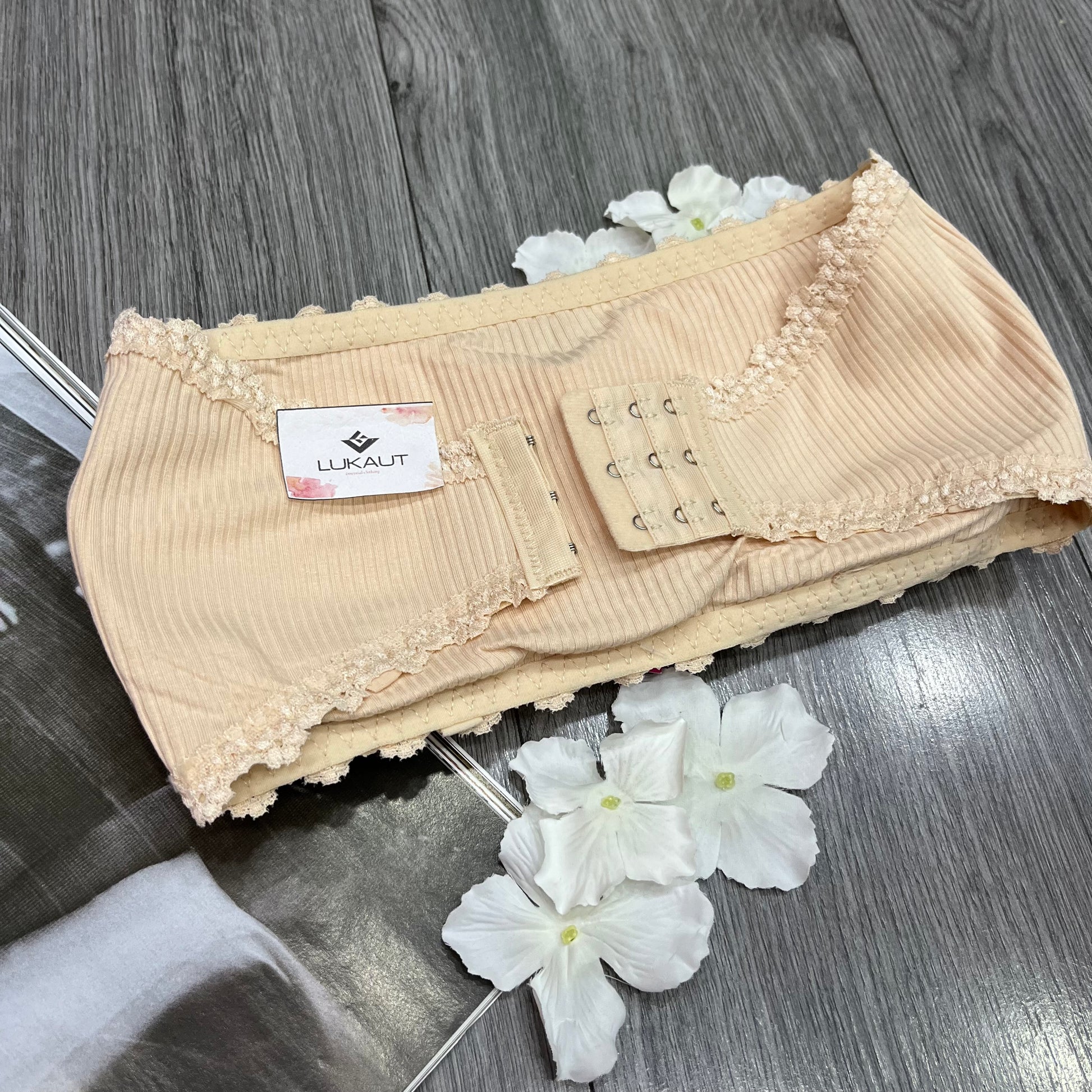 Top Algodón Strapless - Lukaut