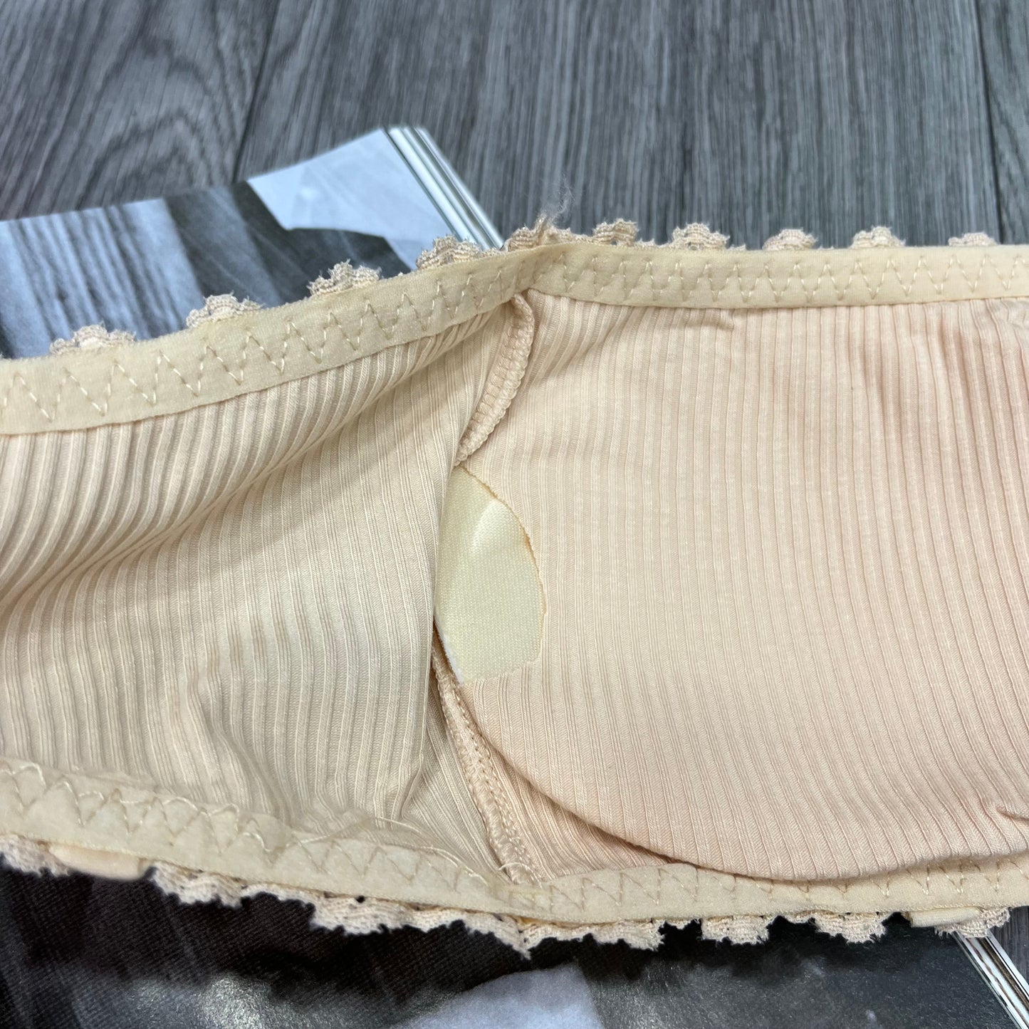 Top Algodón Strapless - Lukaut