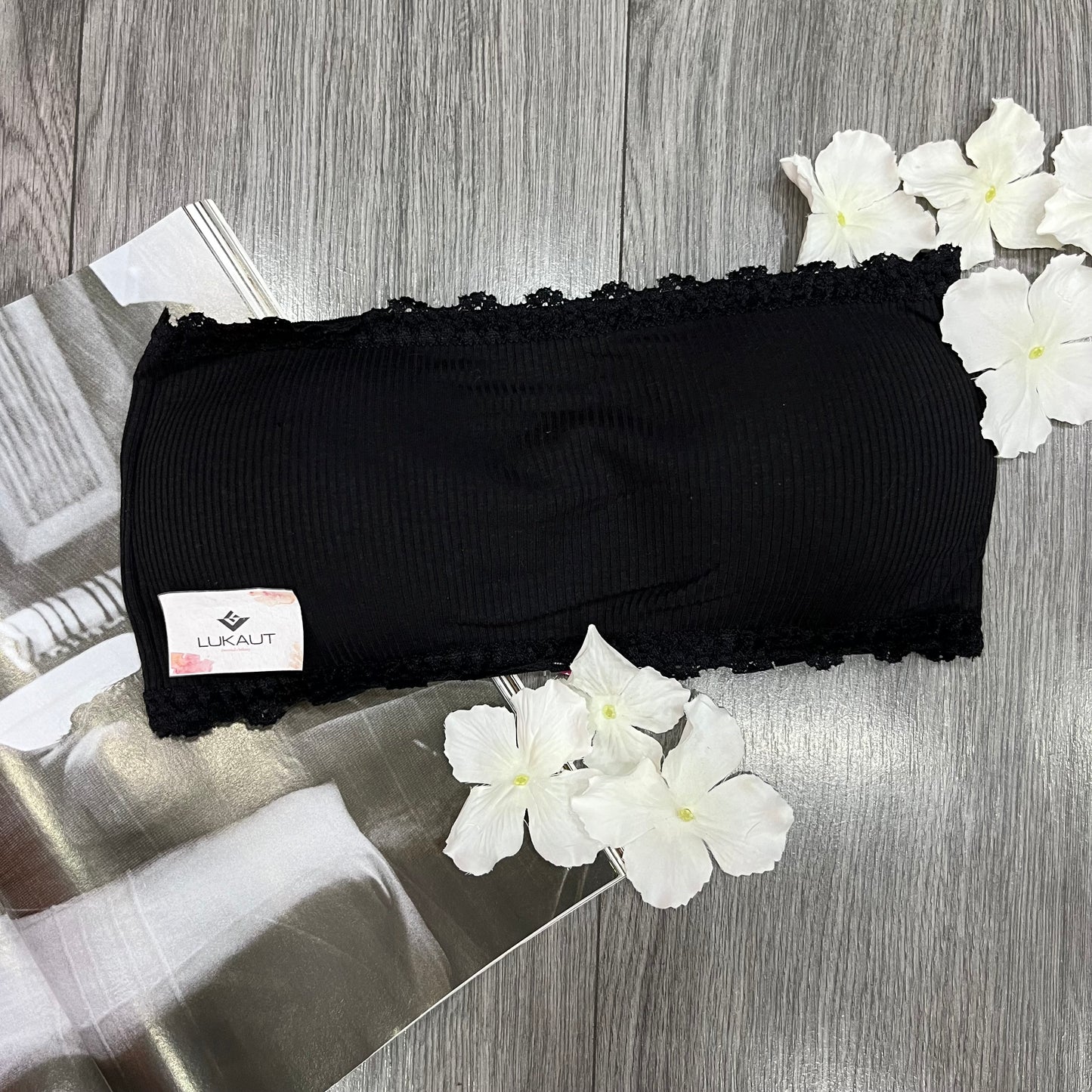 Top Algodón Strapless - Lukaut