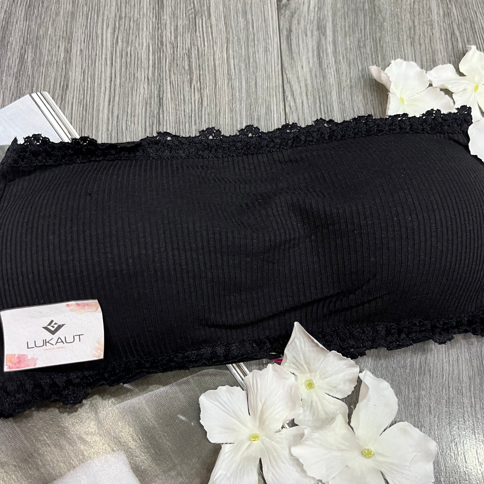 Top Algodón Strapless - Lukaut